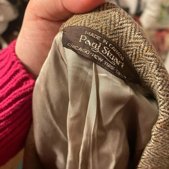 PAUL STUART 100% WOOL MENS SUIT JACKET - Picture 3 of 6